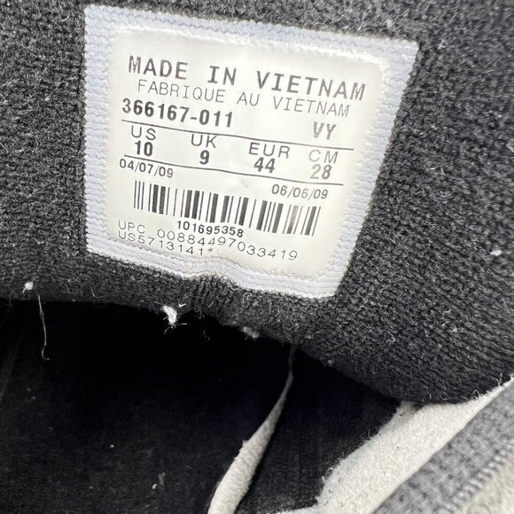 Nike Air Team Trust Flex Men Size 10 366167-011 Black Athletic Basketball Shoes - Picture 10 of 11